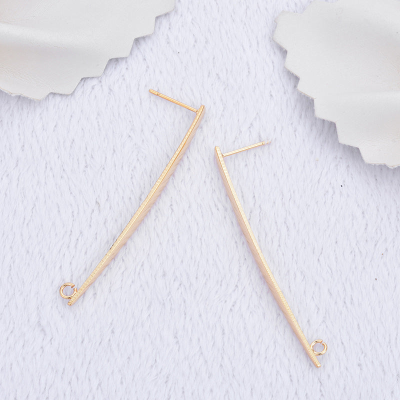 20 boucles d'oreilles à tige longue avec boucle 14K GF