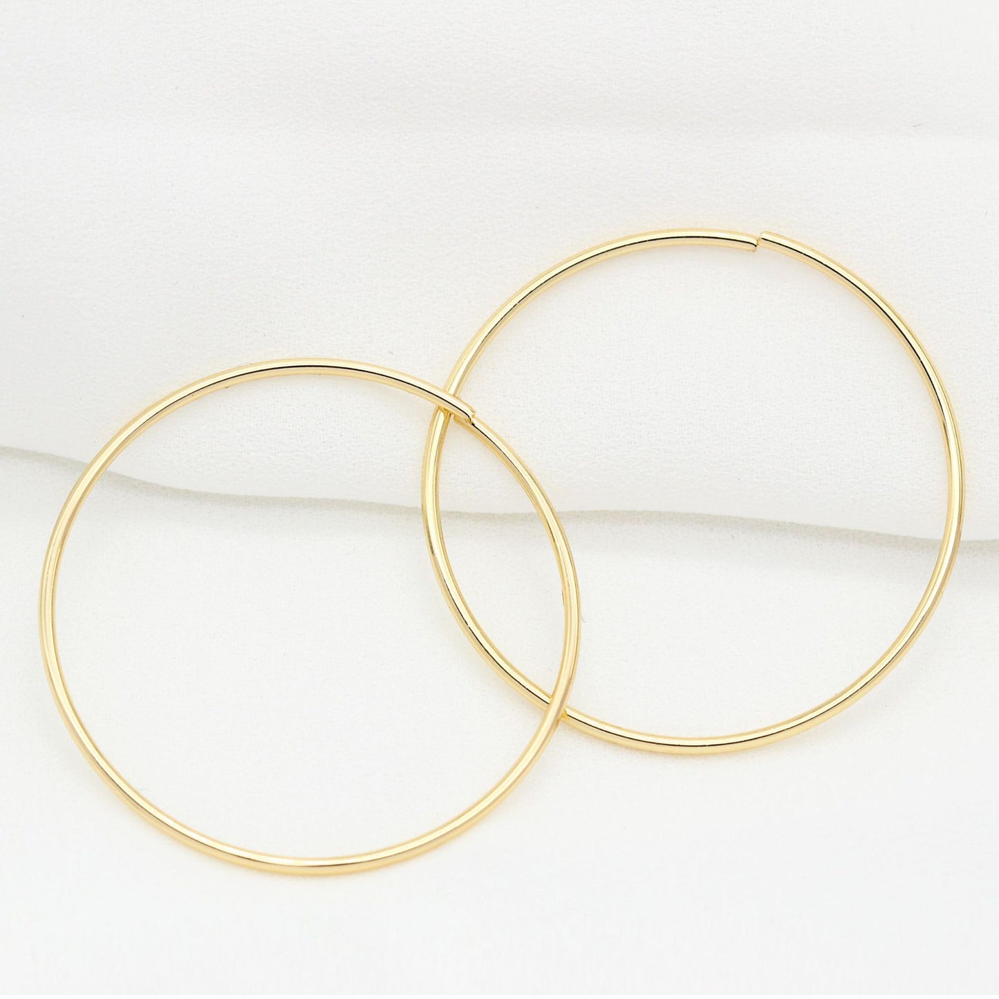 Connecteur d'anneaux GF 14K, 20 anneaux de saut à cercle ouvert