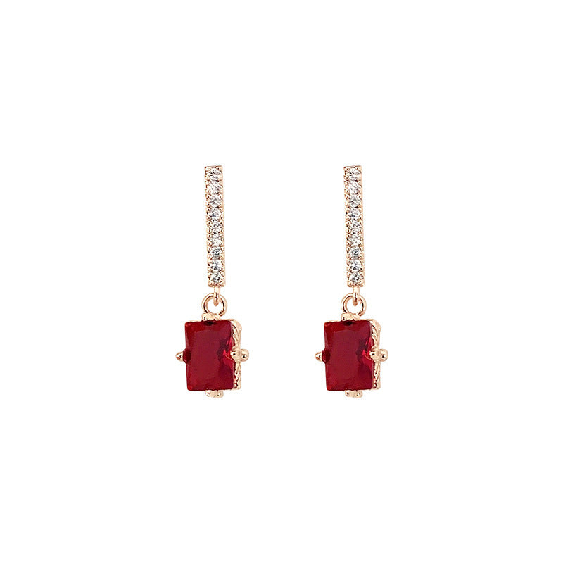 10 pendentifs à breloque rectangulaires, connecteur à Double boucle, ornés de strass, 14K GF