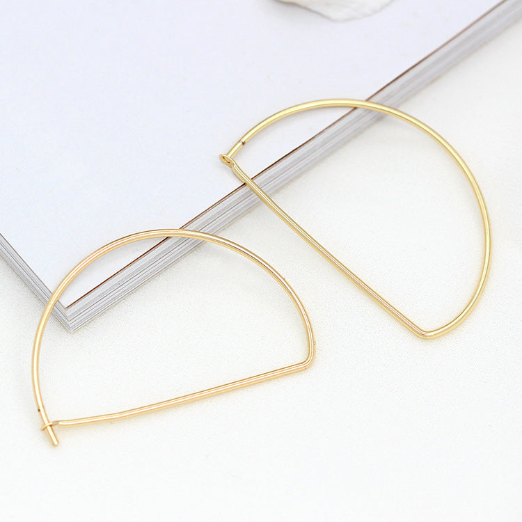 20 pendentifs à breloque demi-cercle ouvrant uni 14K GF