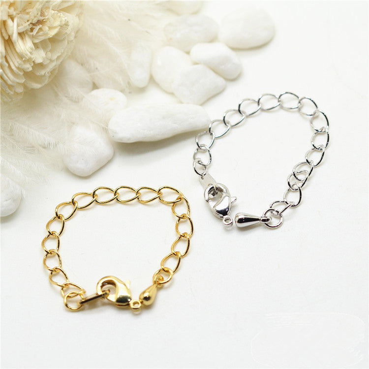 50 3 "chaîne étendue 14K GF chaîne d'extension à maillons ovales avec fermoir queue tombante pour Bracelet et collier