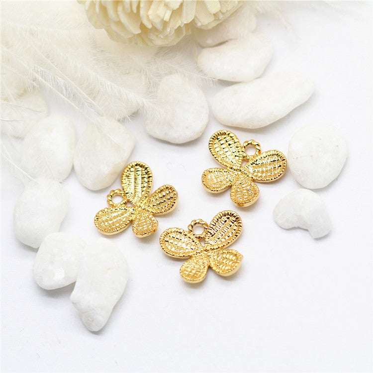 30 pendentif à breloque papillon 14K GF