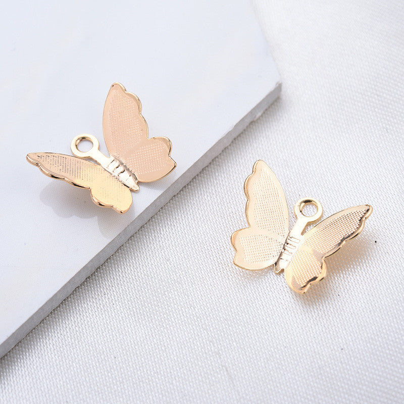 50 pendentif à breloque papillon 14K GF