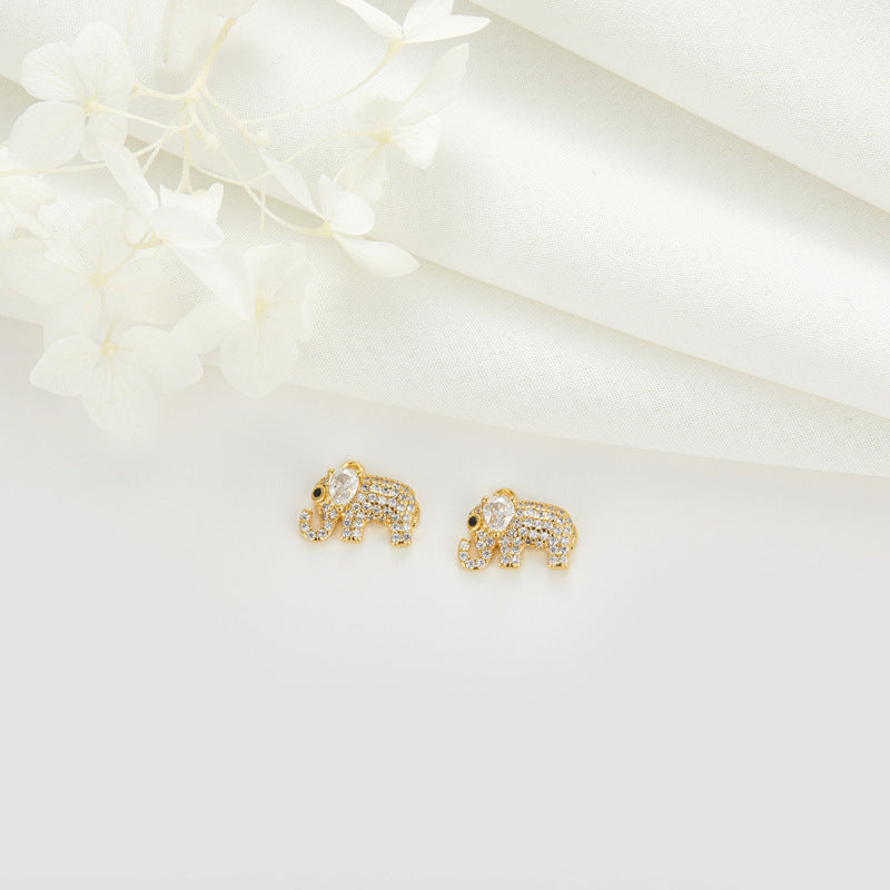 2 clés étoile de mer éléphant nœud papillon coeur cloche pendentif à breloque strass embelli 14K GF