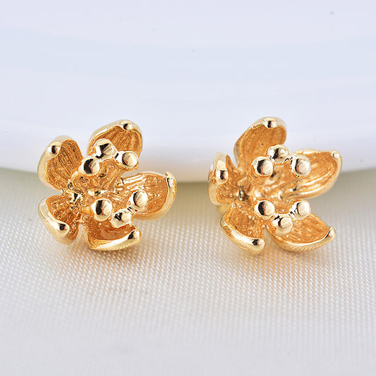 20 pendentif à breloque florale 14K GF