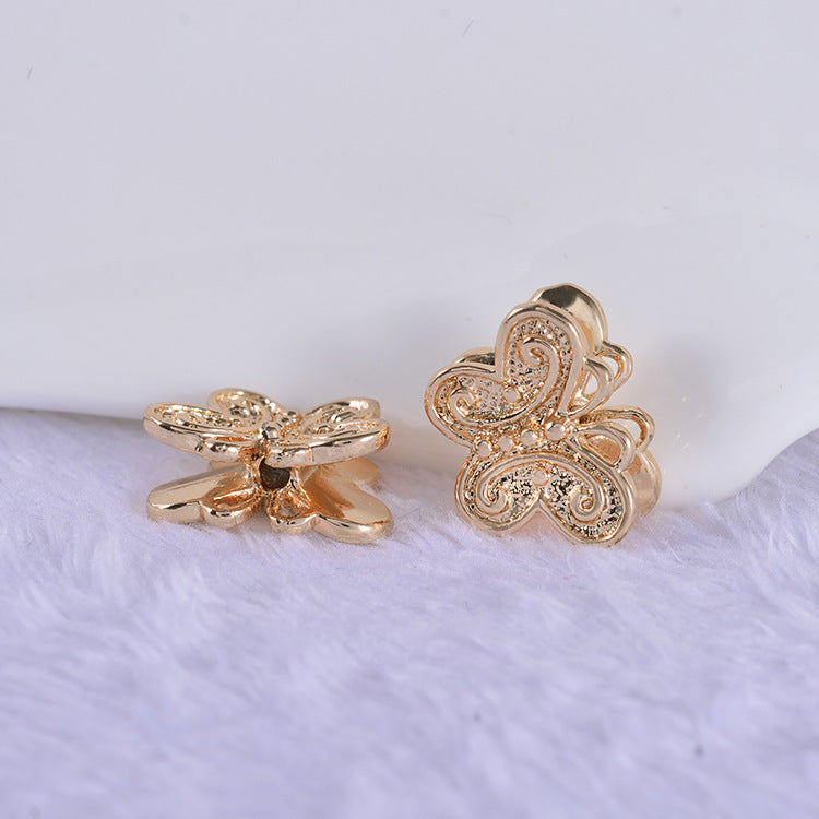 20 Schmetterlingsperlenanhänger aus 14K GF Kupfer, Perlenarbeit, Abstandshalter