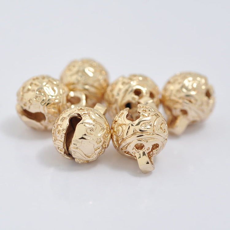 20 pendentif à breloque cloche nuage 14K GF