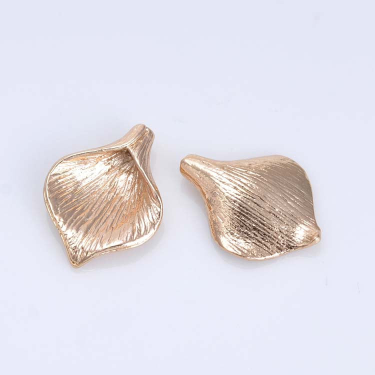 20 Charme de perle de pétale floral 14K GF Entretoise de perles