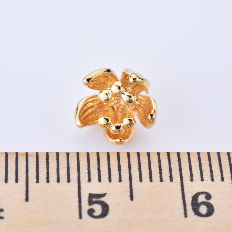 20 pendentif à breloque florale 14K GF