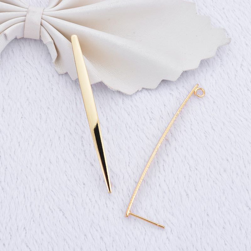 20 boucles d'oreilles à tige longue avec boucle 14K GF