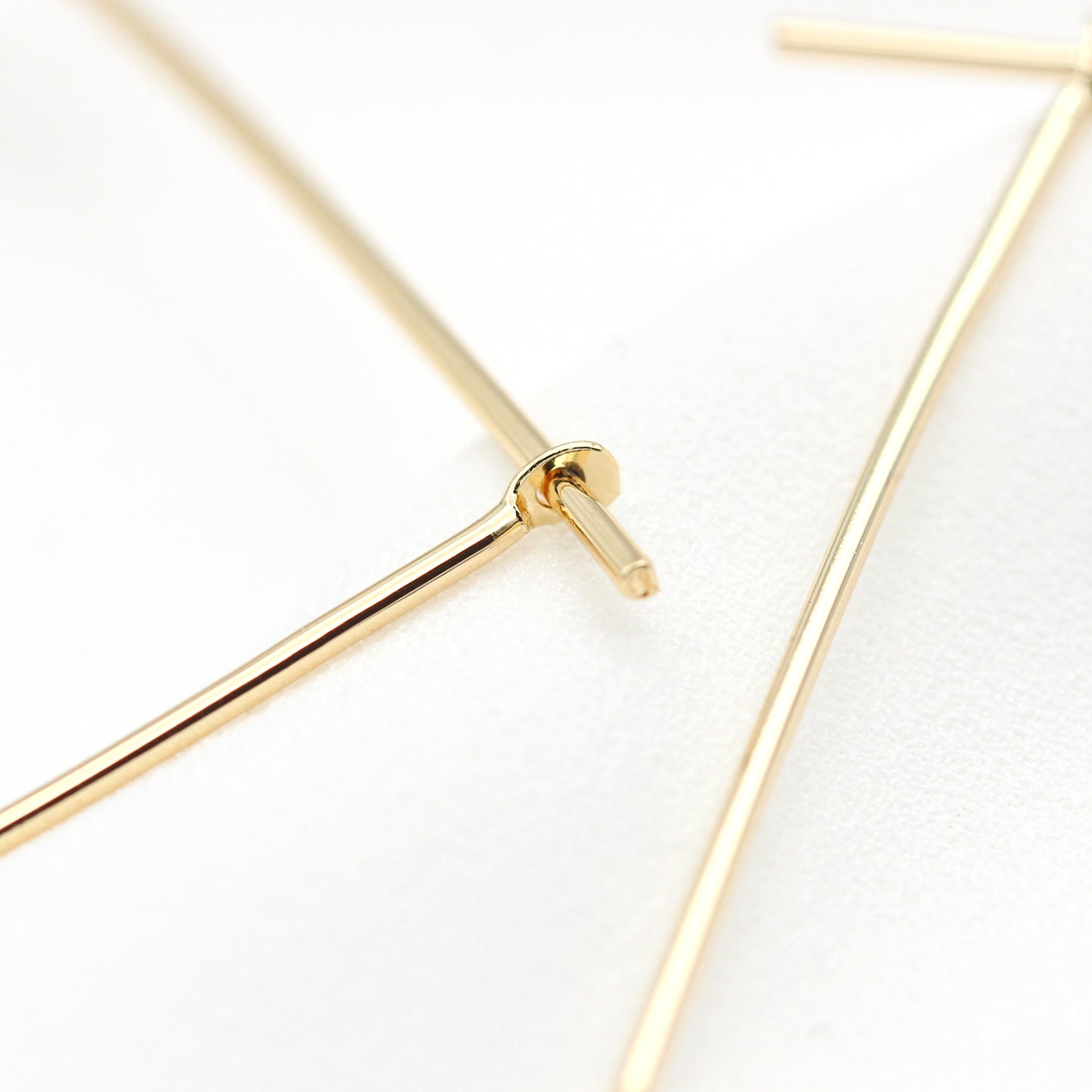 20 pendentif à breloque cercle carré ouvrable uni 14K GF