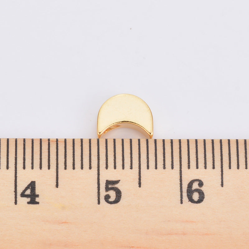 50 pendentif à breloque petite nouvelle lune 14K GF