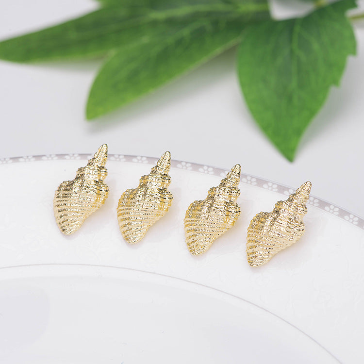 2 pendentifs à breloque conque 14K GF