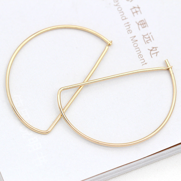20 pendentifs à breloque demi-cercle ouvrant uni 14K GF