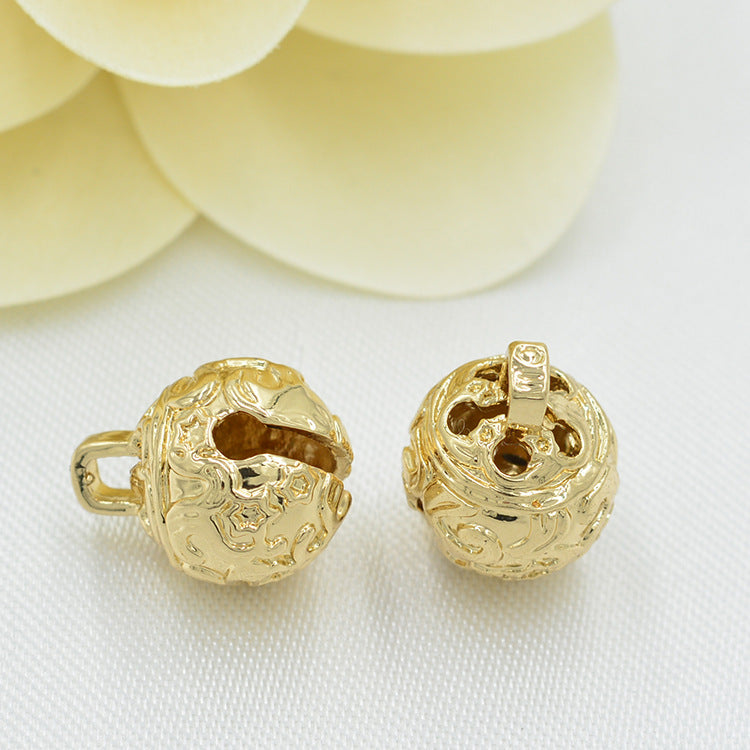 20 pendentif à breloque cloche nuage 14K GF