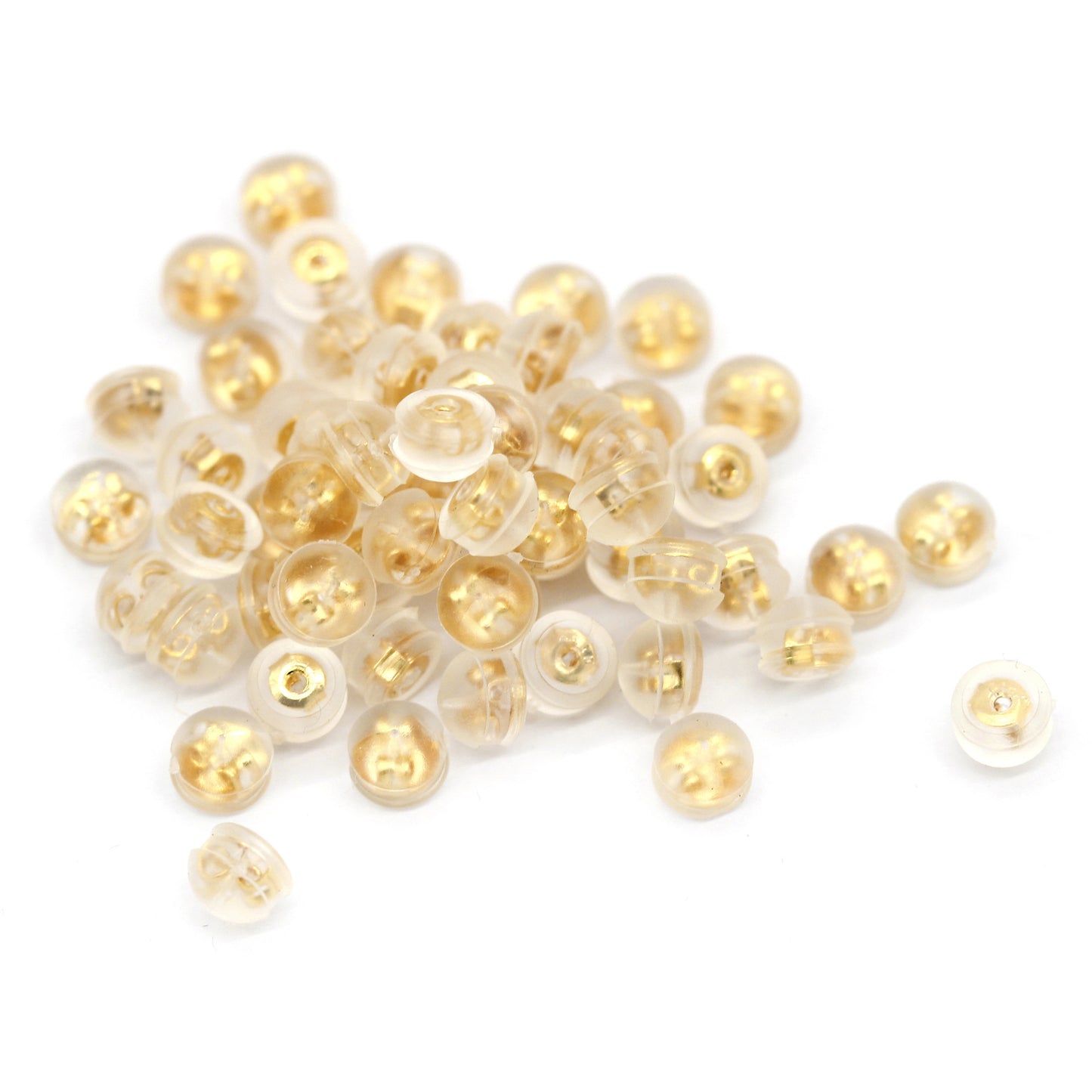 100 Dome Post 14K GF Earring Back Stopper