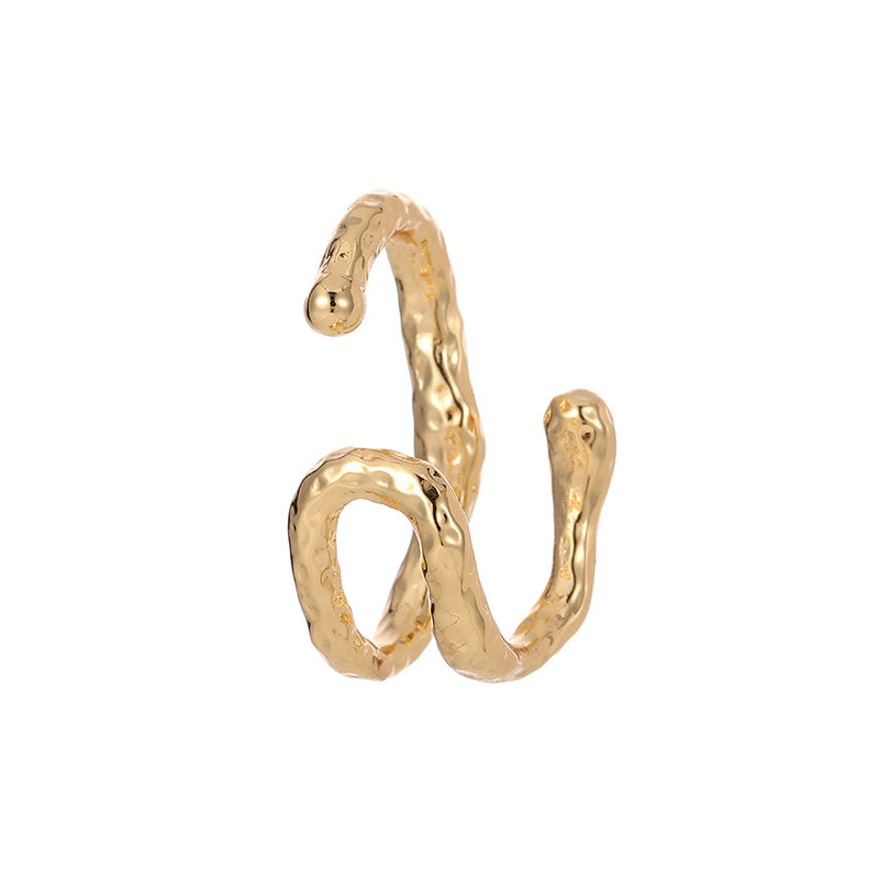 4 boucles d'oreilles fondantes, manchettes d'oreille, grimpeur sans perçage, boucle d'oreille 14K GF