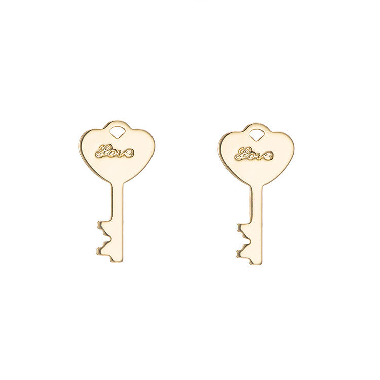 10 pendentif de charme de petite clé 14K GF