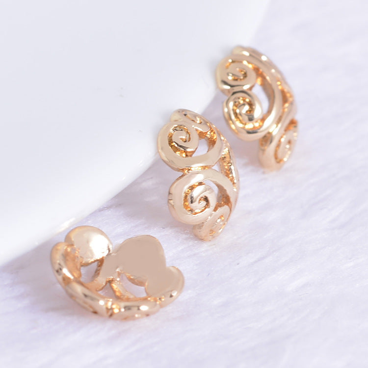 50 bonnets de perles florales, tasse 14K GF, breloques, entretoise de perles