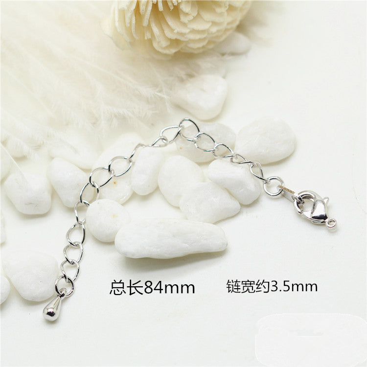 50 3 "chaîne étendue 14K GF chaîne d'extension à maillons ovales avec fermoir queue tombante pour Bracelet et collier