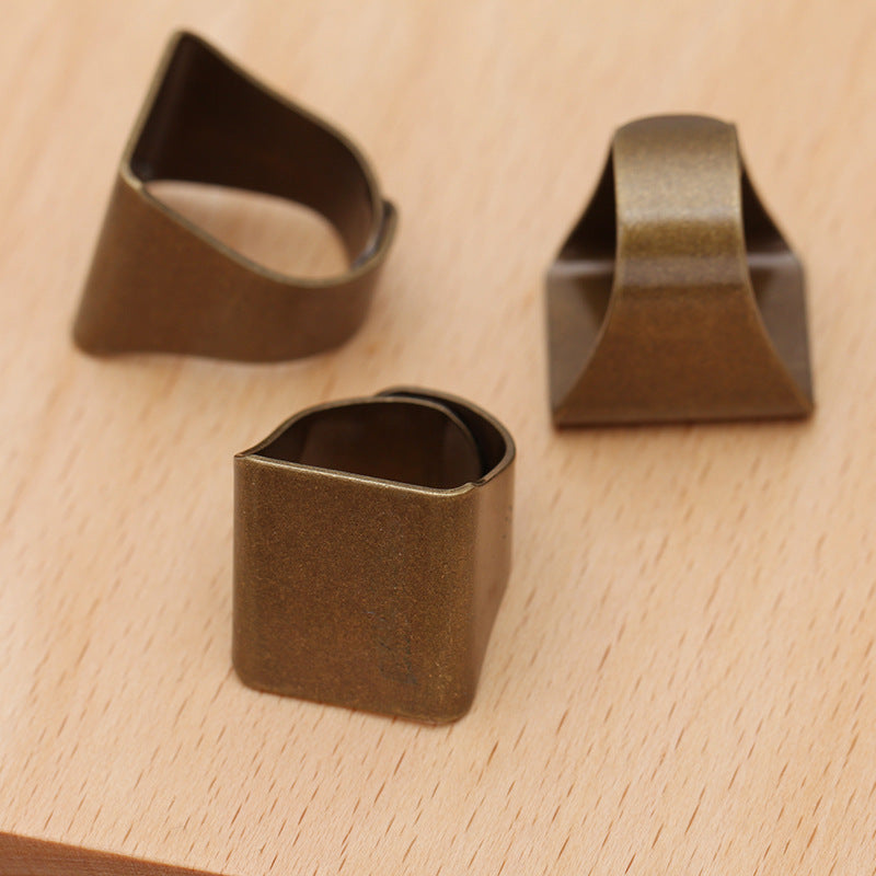 20 bagues circulaires ouvrantes à coussin plat 18KGP 20x20mm, cabochon carré, Base vierge, sertissage de pierres précieuses