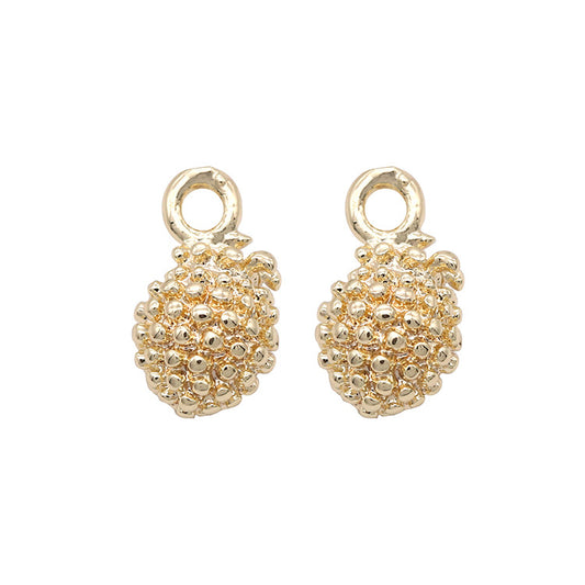 10 pendentif à breloque pomme de pin 14K GF