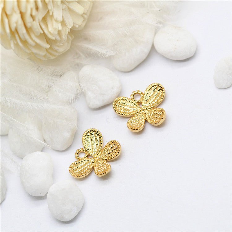 30 pendentif à breloque papillon 14K GF