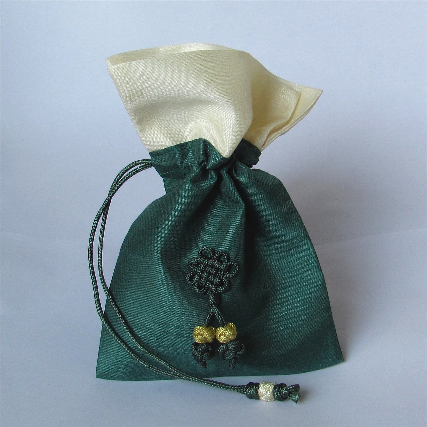 10,2 x 12,7 cm Brokat-Beutel im koreanischen Stil, Geld-Münzen-Beutel, Kordelzug, Mojo-Grab-Amulett, Rosenkranz-Beutel, traditionelle Verpackung für Schmuck, Geschenk